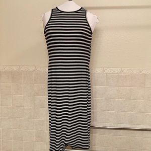 NWOT Allison Joy Ribbed Tank Midi Dress